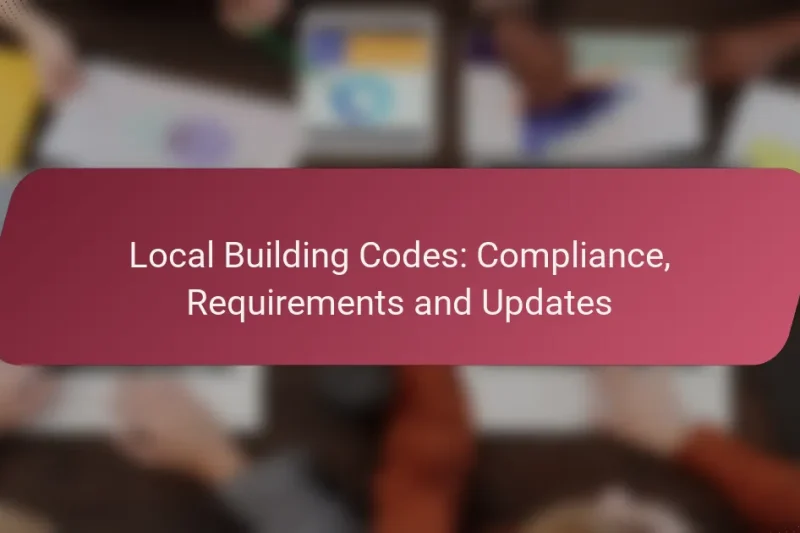 Local Building Codes: Compliance, Requirements and Updates